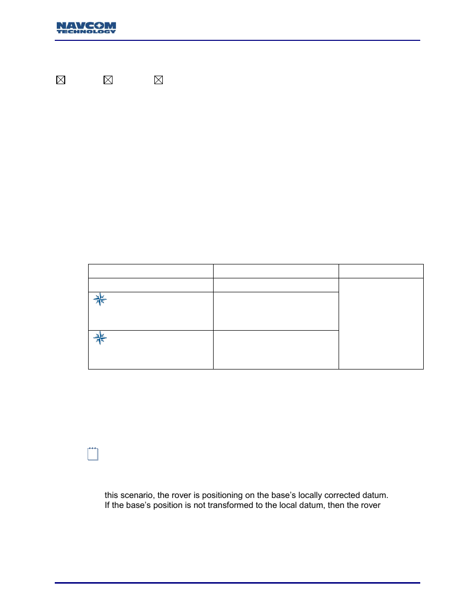 Datum (ascii), Reference frame at default state, Reference frame at non-default state | Command format and usage | NavCom Sapphire Rev.J User Manual | Page 87 / 450