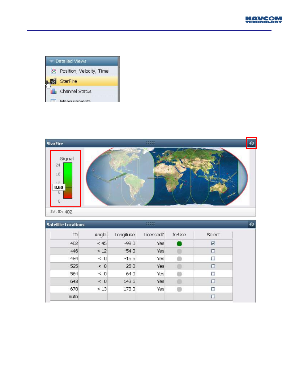 NavCom StarFire to SW v3.0.12.0 User Manual | Page 2 / 3