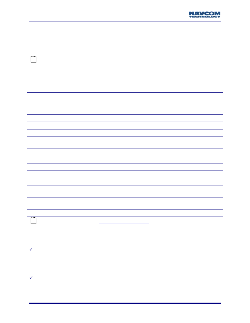 Factory default output messages, Factory default nct messages, Message descriptions | Table 6: factory default nct messages & responses | NavCom StarUtil-3000 Rev.A User Manual | Page 70 / 119