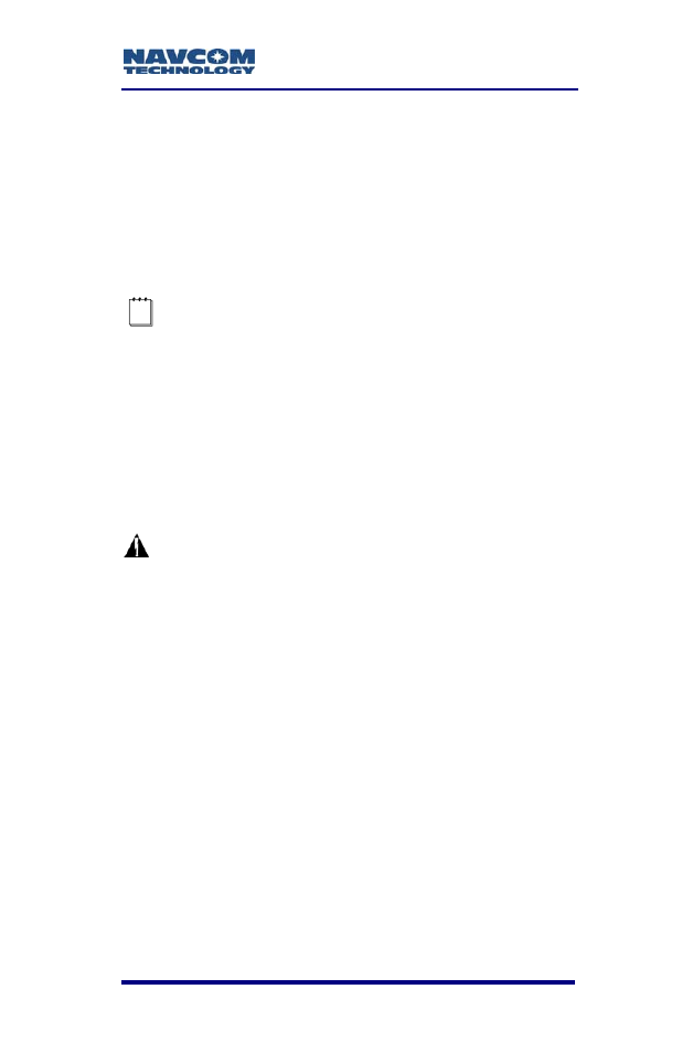 NavCom SF-3050 Rev.A User Manual | Page 103 / 169