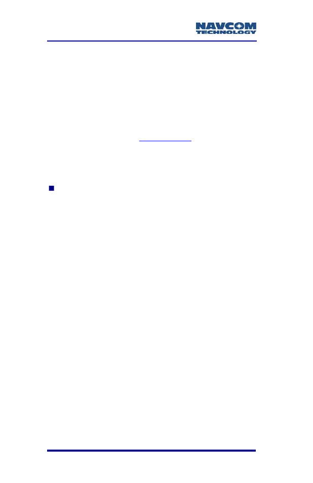 NavCom SF-3050 Rev.B User Manual | Page 184 / 201