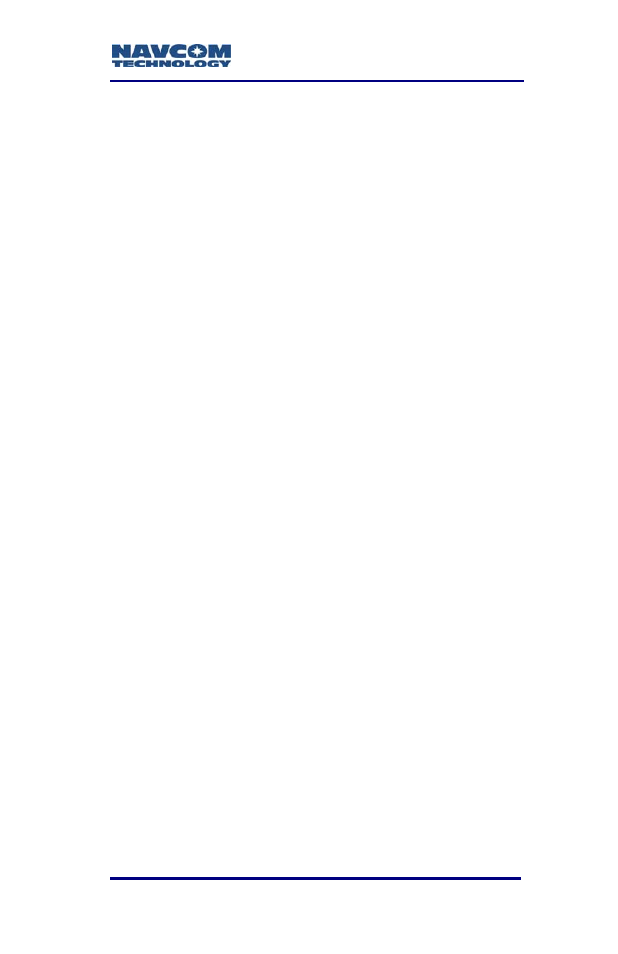 NavCom SF-3050 Rev.B User Manual | Page 201 / 201