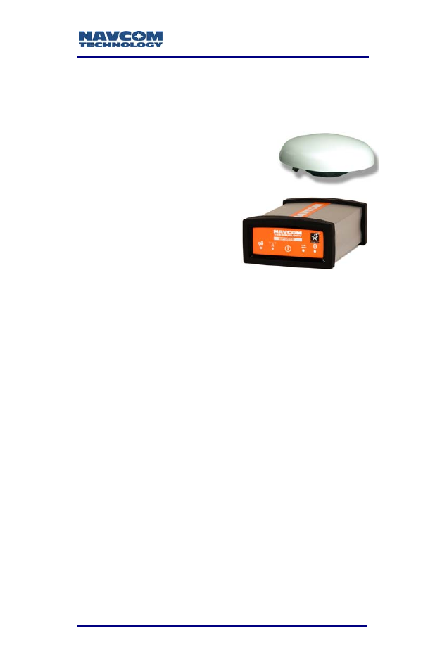 Chapter 2 introduction, System overview, Gnss sensor system | Chapter 2, Introduction | NavCom SF-3050 Rev.B User Manual | Page 45 / 201