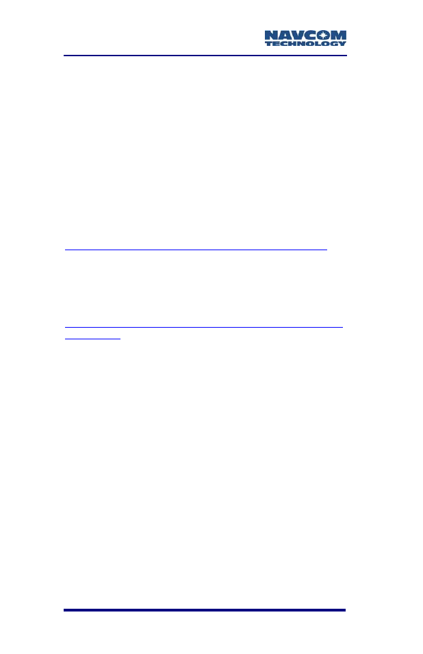 Controller | NavCom SF-3050 Rev.B User Manual | Page 58 / 201