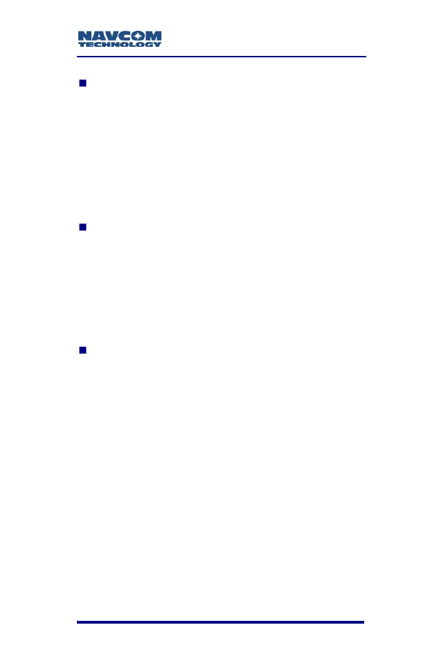 NavCom SF-3050 Rev.B User Manual | Page 63 / 201