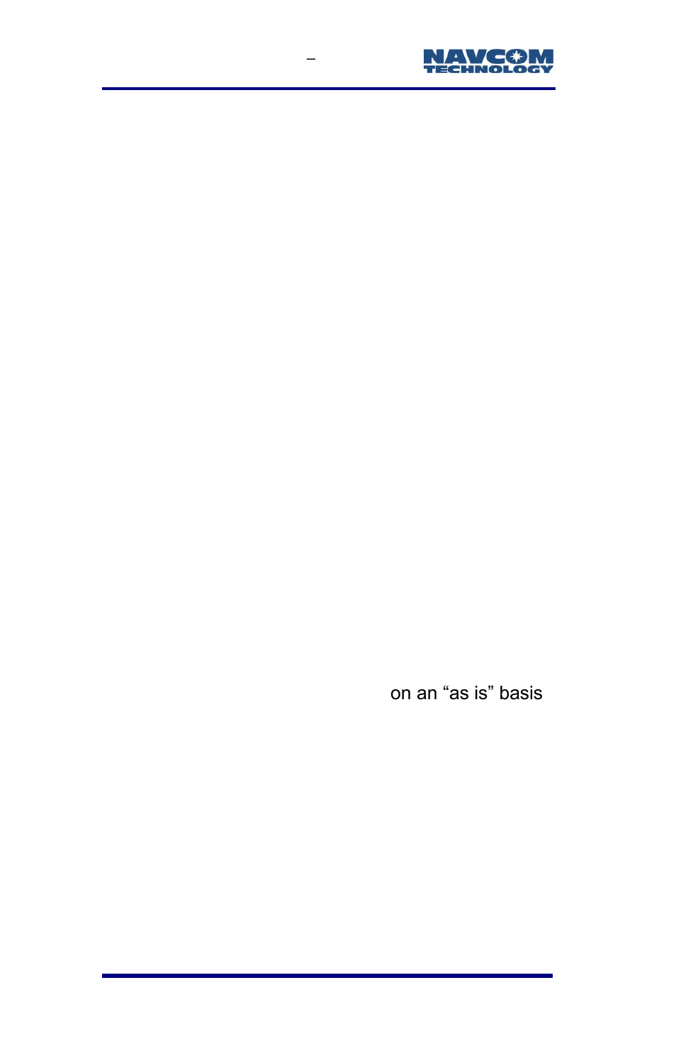 NavCom SF-3050 Rev.E User Manual | Page 12 / 235