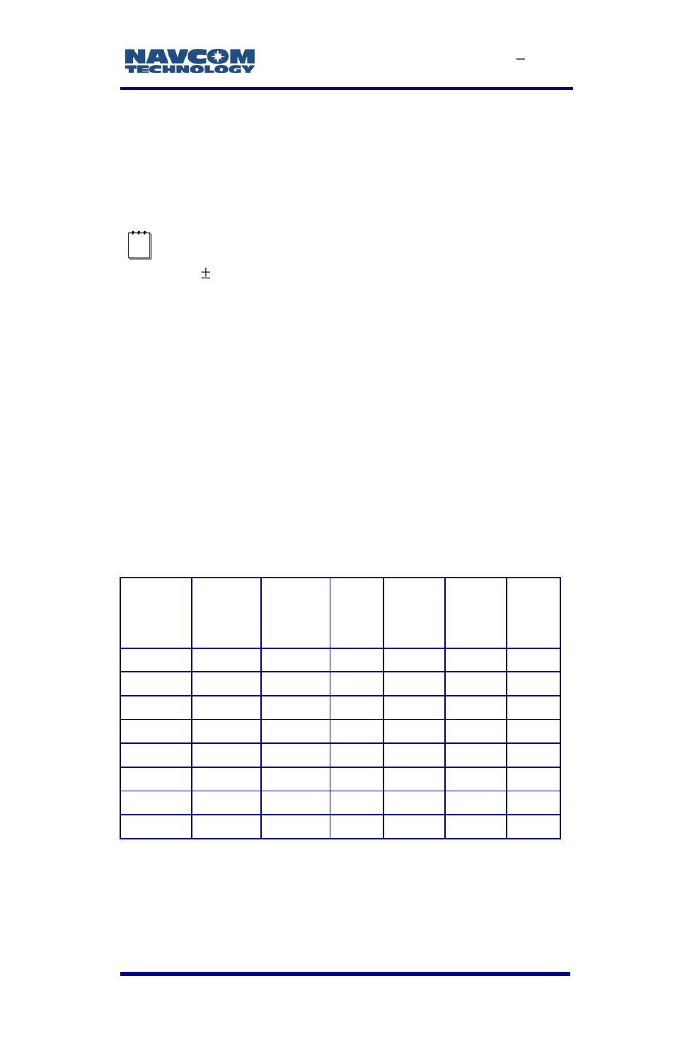 Gnss antenna connector, Table 21: acceptable cable lengths, The gnss antenna connector provides | NavCom SF-3050 Rev.E User Manual | Page 135 / 235