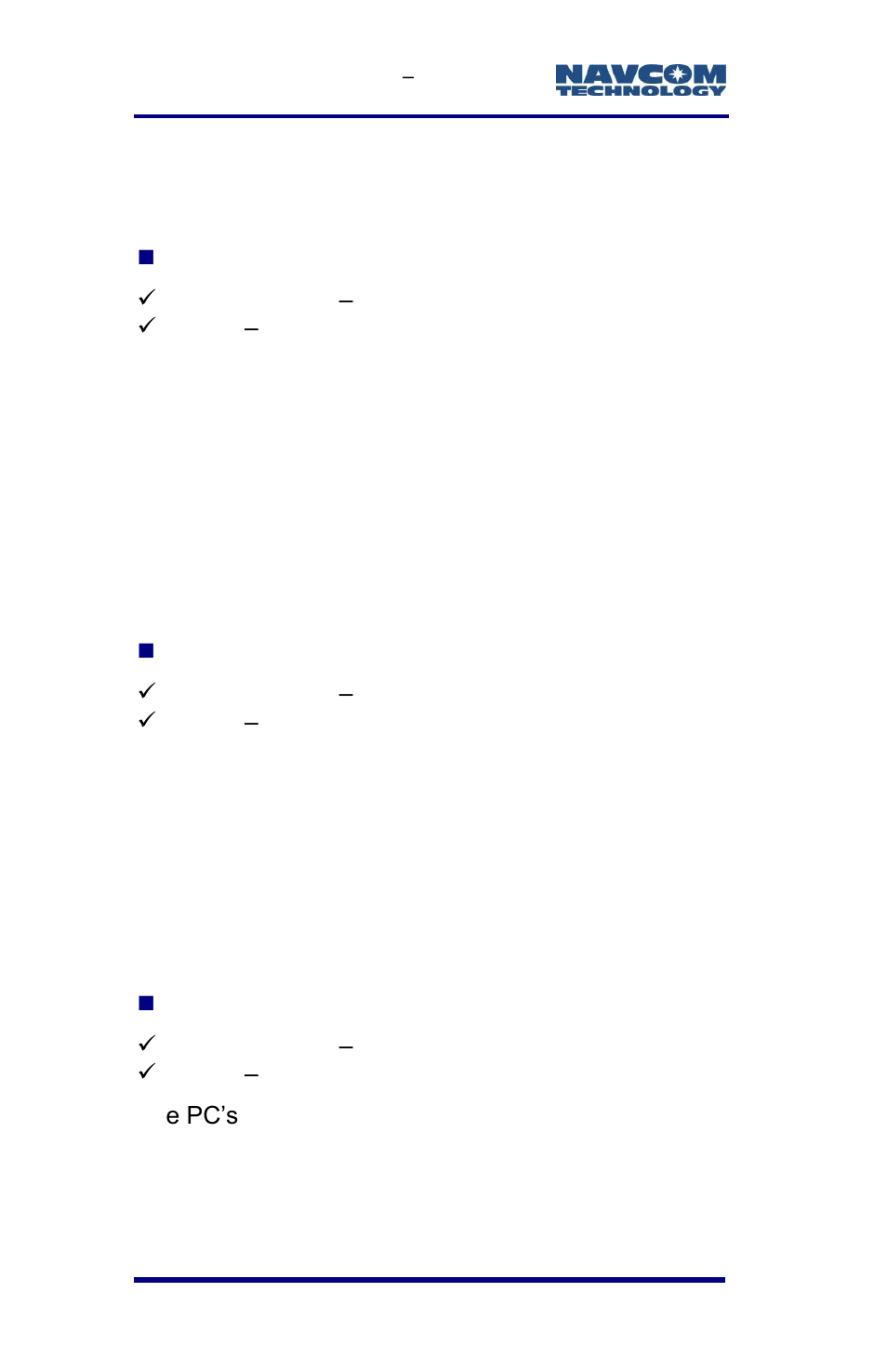 NavCom SF-3050 Rev.E User Manual | Page 142 / 235