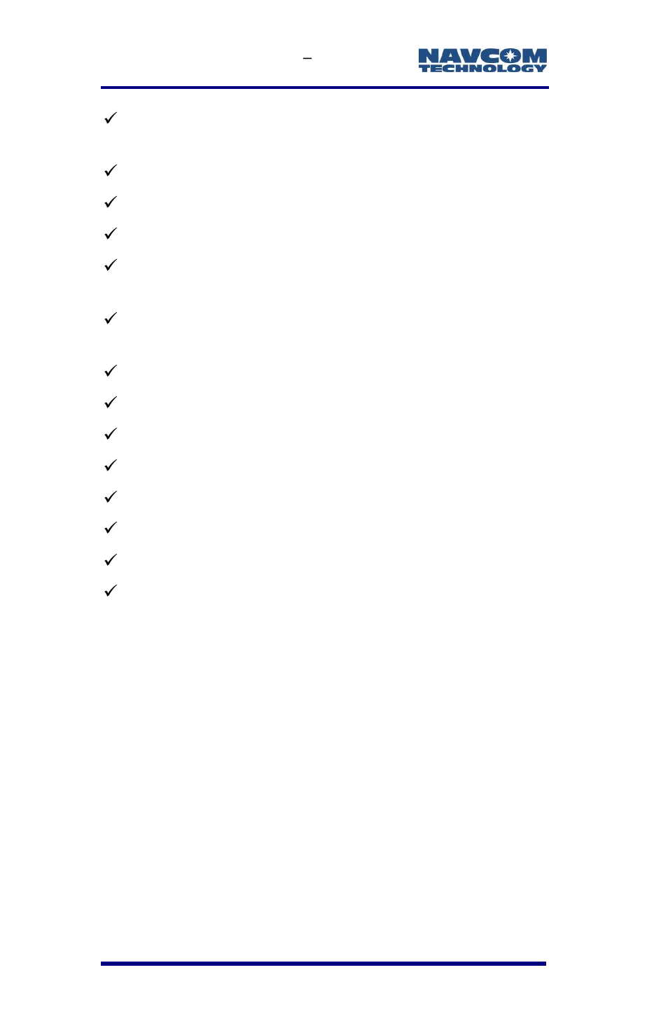 Performance | NavCom SF-3050 Rev.E User Manual | Page 158 / 235