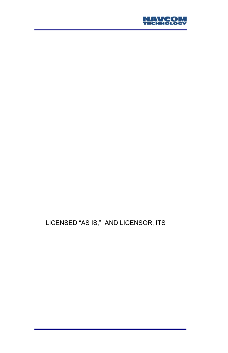 NavCom SF-3050 Rev.E User Manual | Page 196 / 235