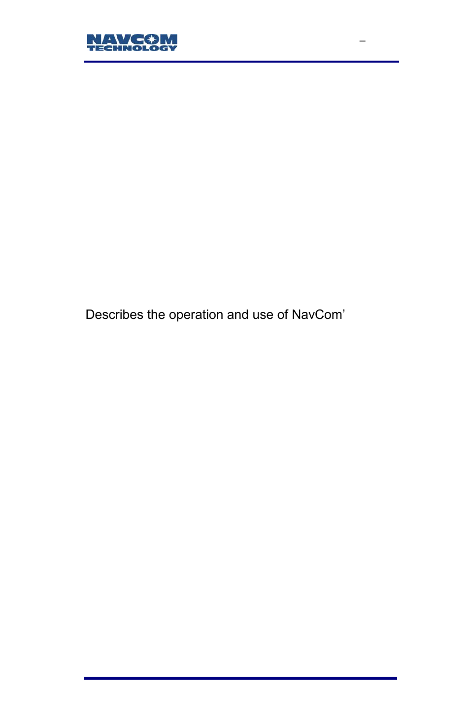 Related documents | NavCom SF-3050 Rev.E User Manual | Page 21 / 235