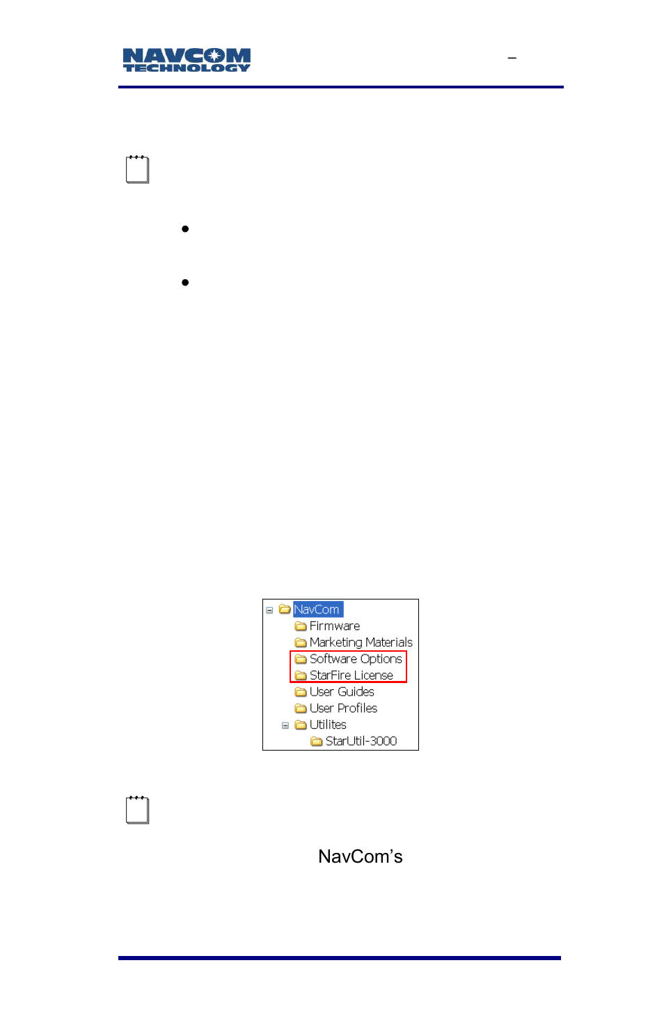 Save folder/files to pc, Figure 2: navcom sub-folders on pc | NavCom SF-3050 Rev.E User Manual | Page 31 / 235