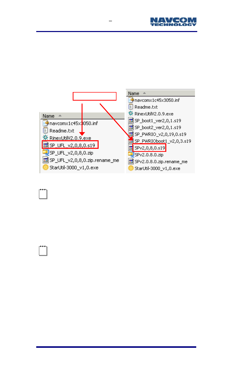 Figure 9: firmware folder | NavCom SF-3050 Rev.E User Manual | Page 38 / 235