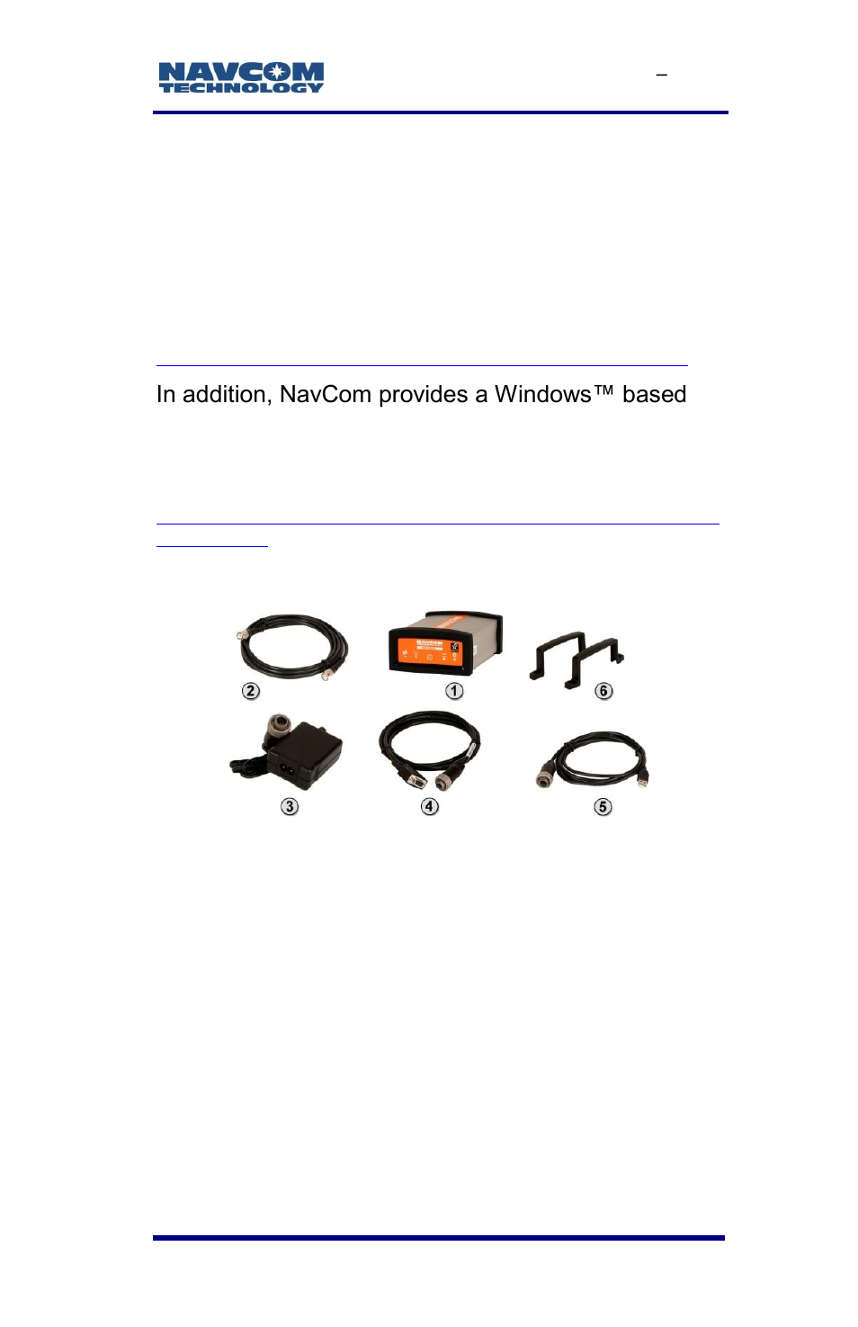 Figure 39: sf-3050 supplied equipment | NavCom SF-3050 Rev.E User Manual | Page 77 / 235