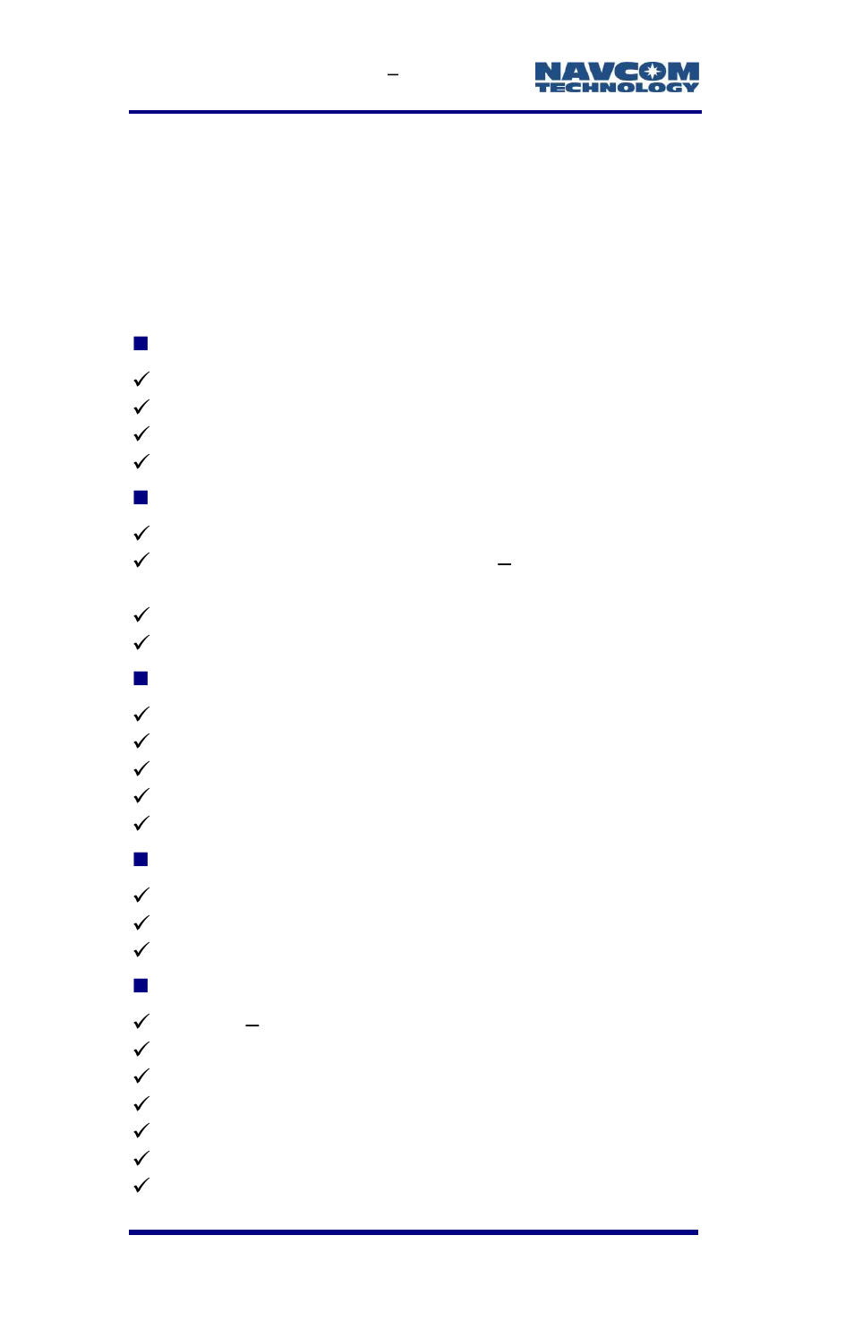 Applications | NavCom SF-3050 Rev.E User Manual | Page 80 / 235