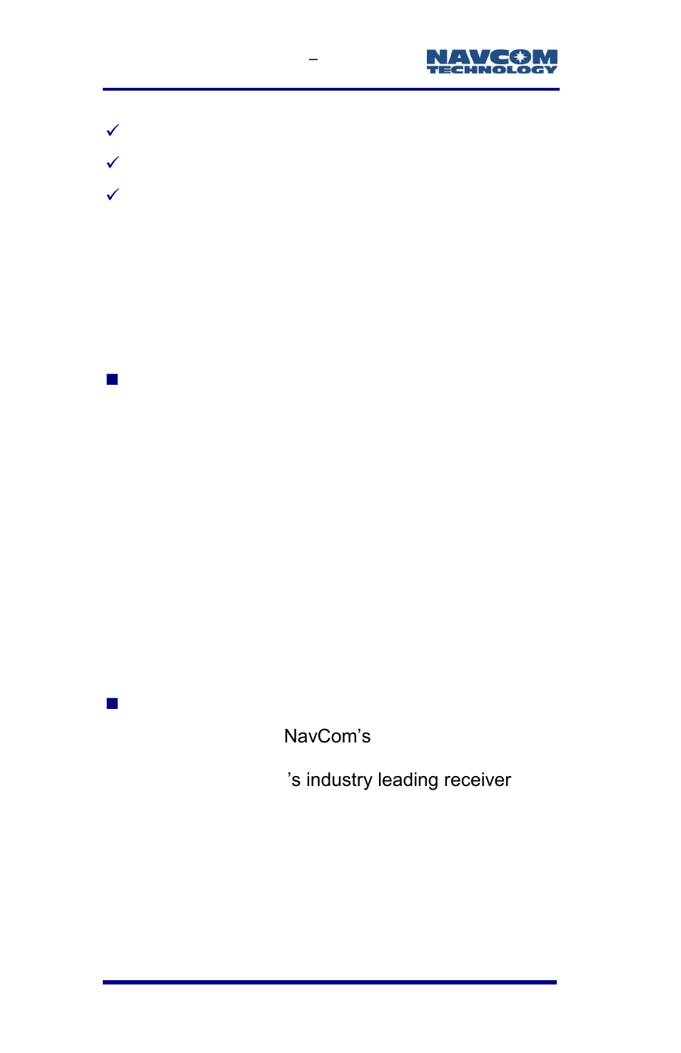 NavCom SF-3050 Rev.E User Manual | Page 86 / 235