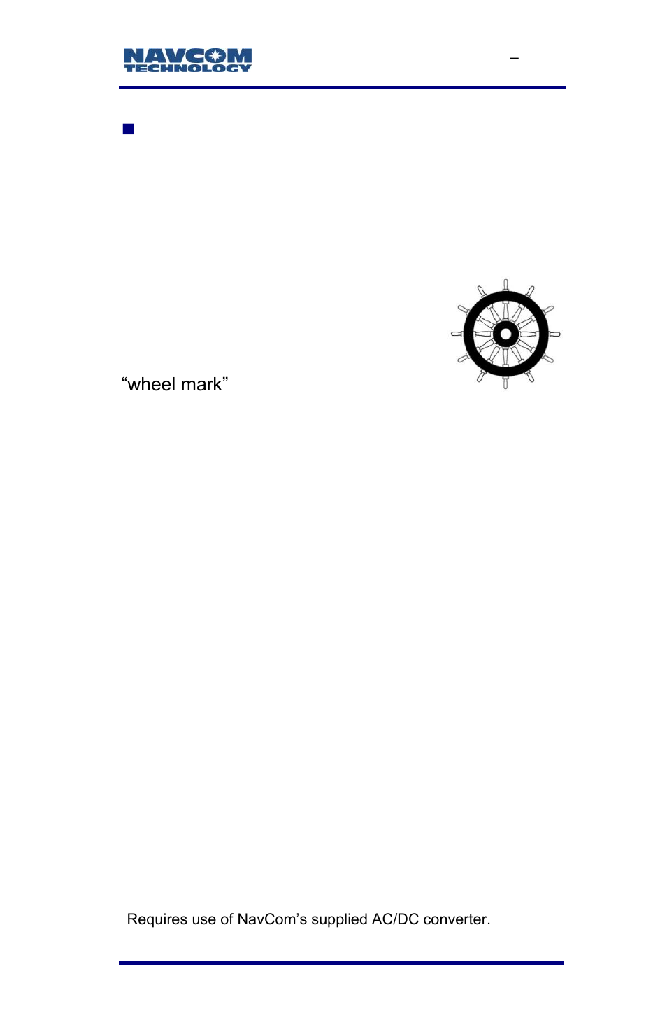 NavCom SF-3050 Rev.E User Manual | Page 87 / 235