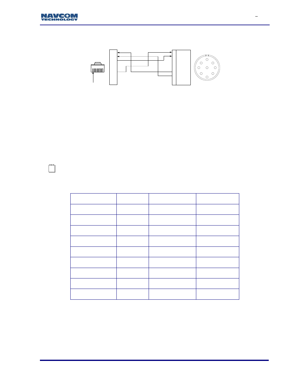Figure 98: optional ethernet cable pin assignment | NavCom SF-3050 Rev.I User Manual | Page 102 / 196