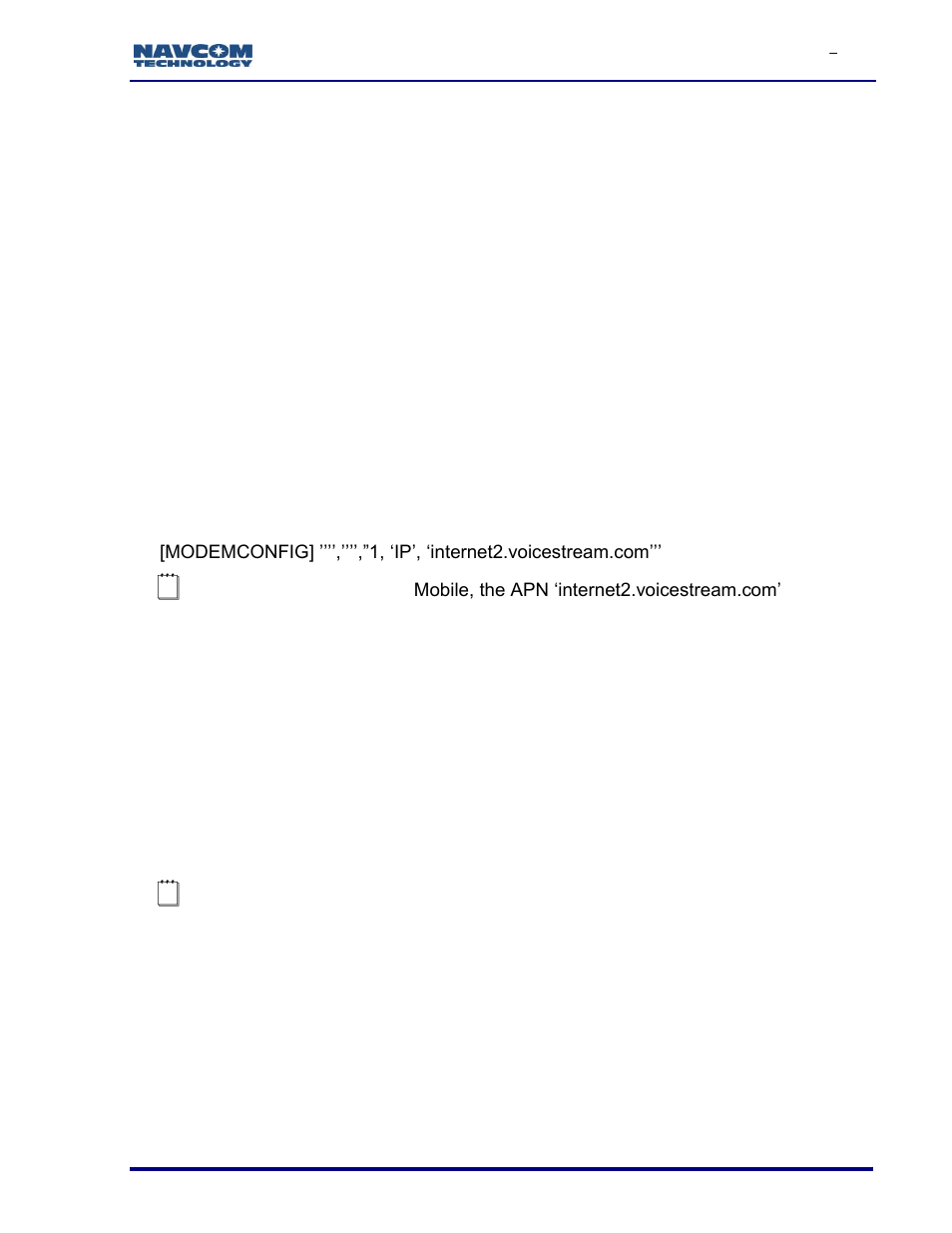 Configure the sf-3050 for wireless connection, Configure the ntrip server, Configure the ntrip client | NavCom SF-3050 Rev.I User Manual | Page 156 / 196