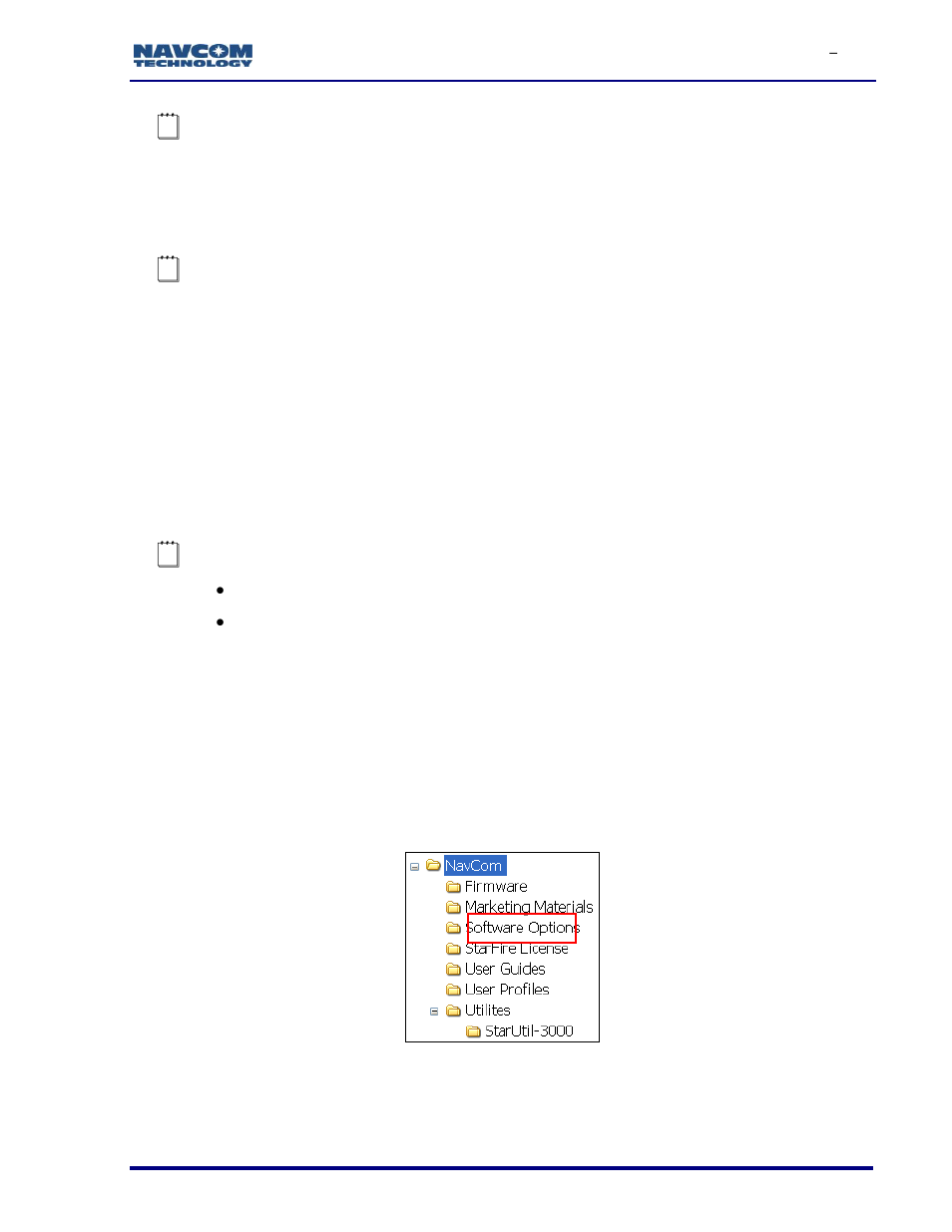 Save folder/files to pc, Figure 2: navcom sub-folders on pc | NavCom SF-3050 Rev.I User Manual | Page 22 / 196