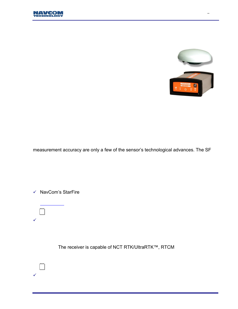 Chapter 2, Introduction, System overview | Gnss sensor system | NavCom SF-3050 Rev.I User Manual | Page 44 / 196