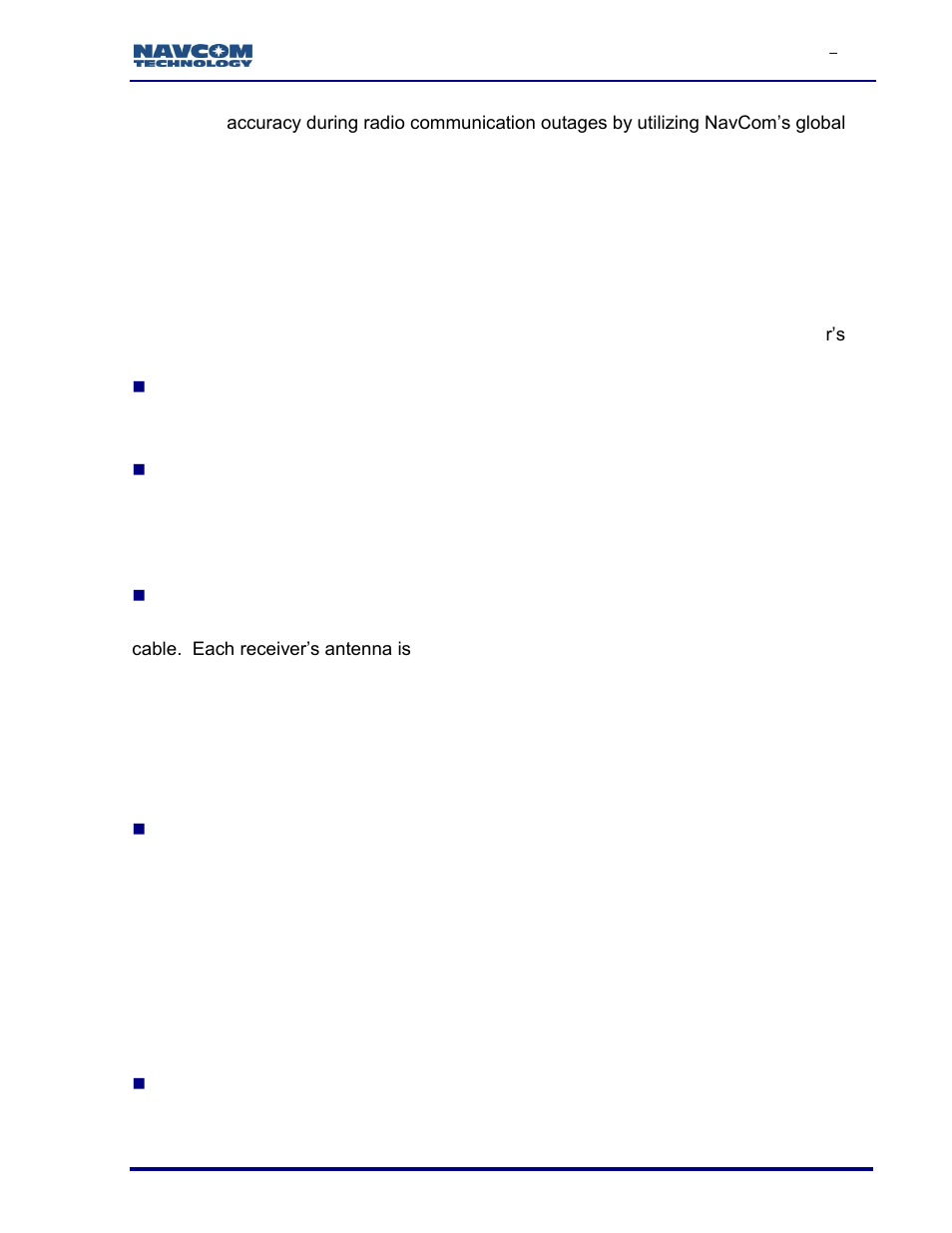 NavCom SF-3050 Rev.I User Manual | Page 58 / 196