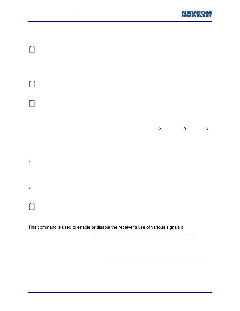 Dynamics, L1fallback, Navelevmask | Navmeasuse, Pdoplimit, Prdgpstimeout | NavCom StarUtil-3000 Rev.G User Manual | Page 134 / 177