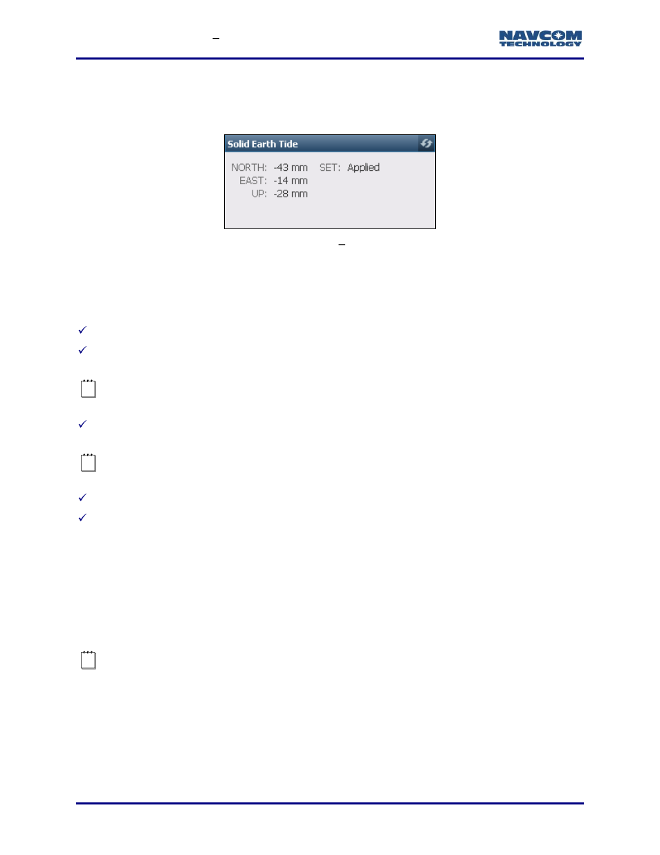 Requirements for output of set corrections, Velocity, Figure 136: pvt tab | Solid earth tide | NavCom StarUtil-3000 Rev.G User Manual | Page 148 / 177