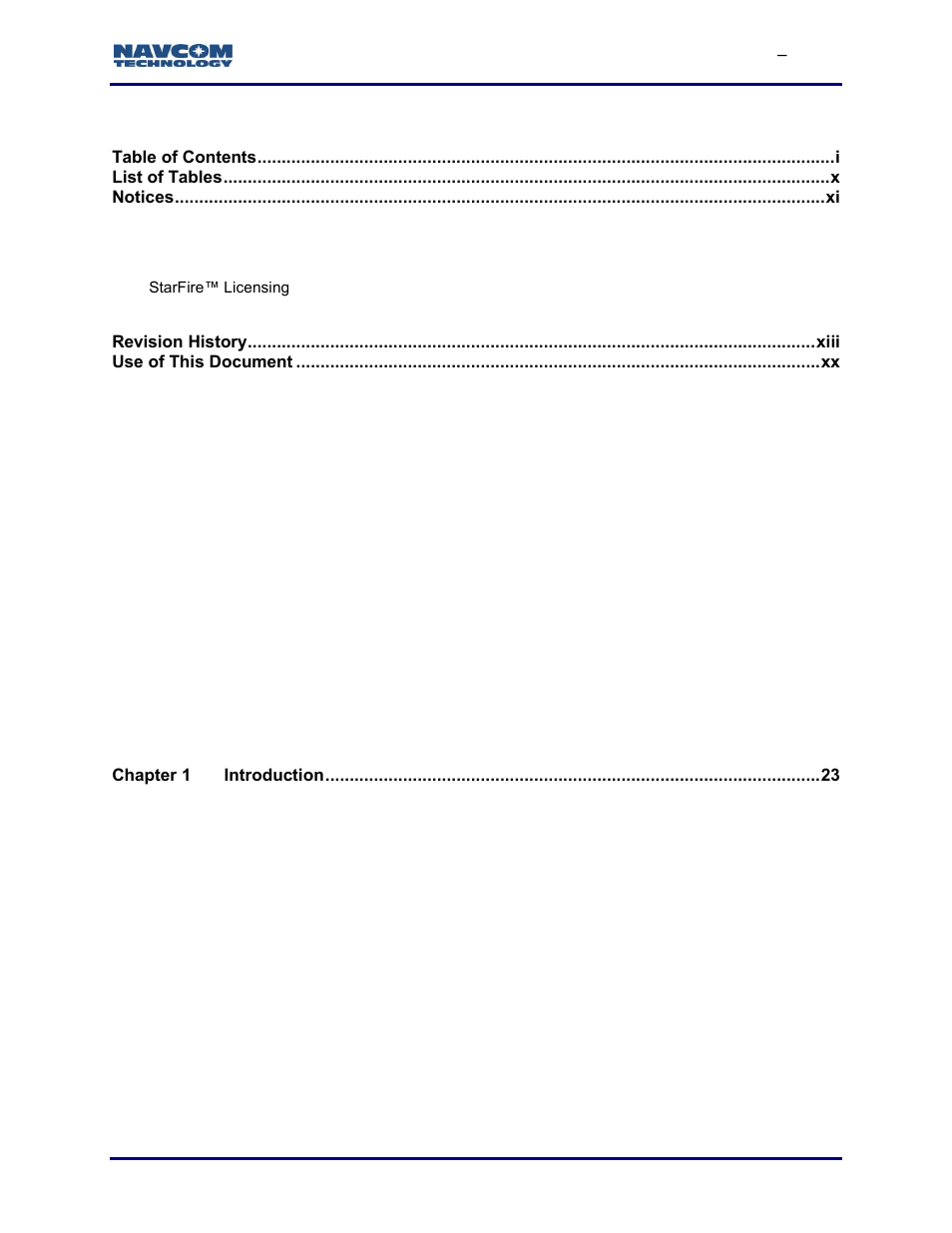 NavCom StarUtil-3000 Rev.G User Manual | Page 3 / 177