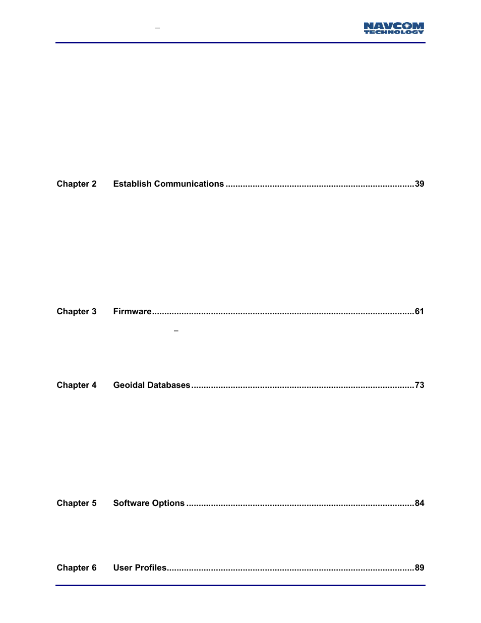 NavCom StarUtil-3000 Rev.G User Manual | Page 4 / 177