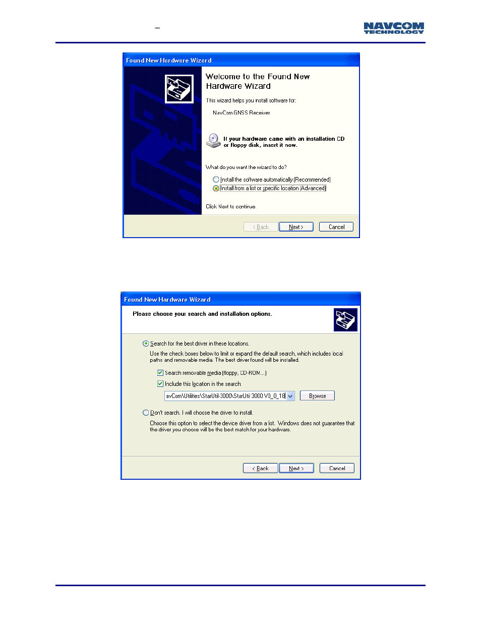 NavCom StarUtil-3000 Rev.G User Manual | Page 44 / 177