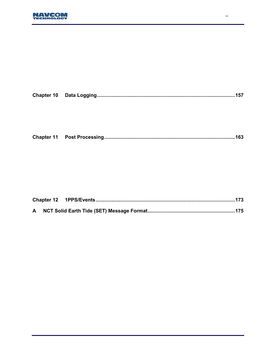 NavCom StarUtil-3000 Rev.G User Manual | Page 7 / 177