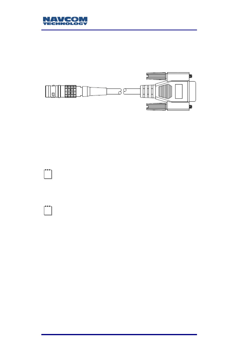Figure 6: serial cable | NavCom SurveCE Integration Rev.A User Manual | Page 35 / 150