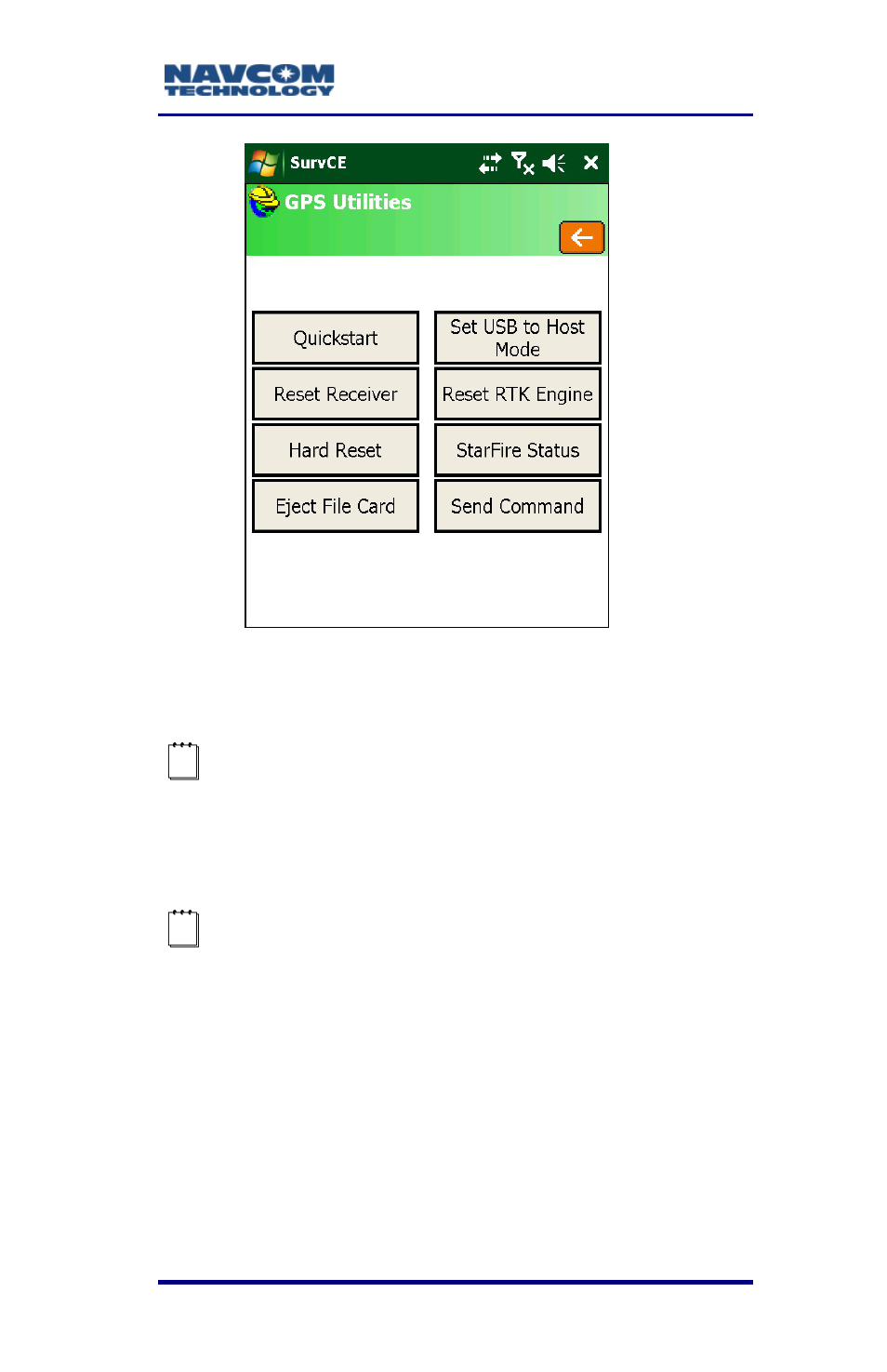 Figure 33: base configuration window set usb to, Host mode – sf-3050 | NavCom SurveCE Integration Rev.A User Manual | Page 67 / 150