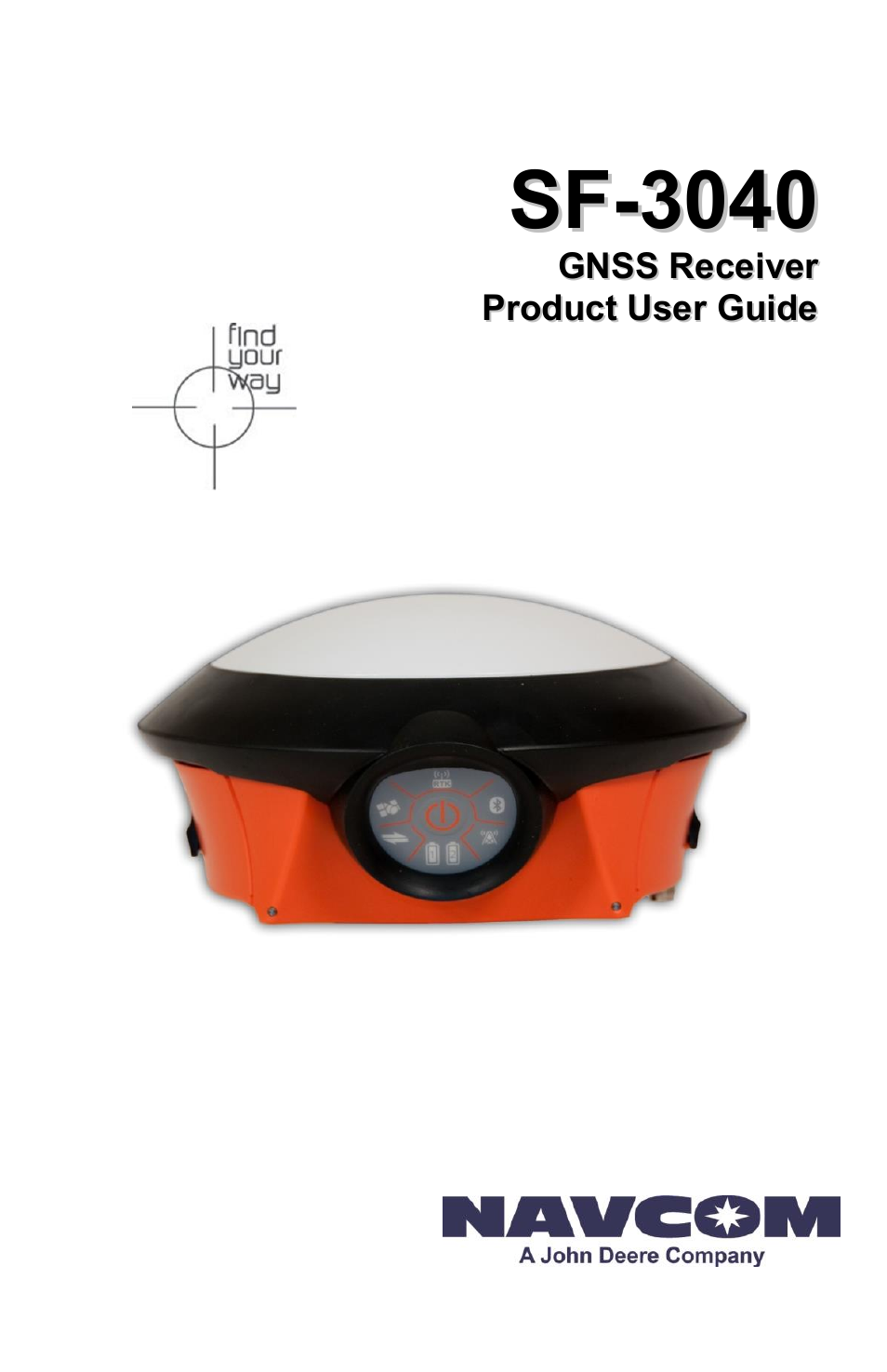 NavCom SF-3040 Rev.F User Manual | 217 pages