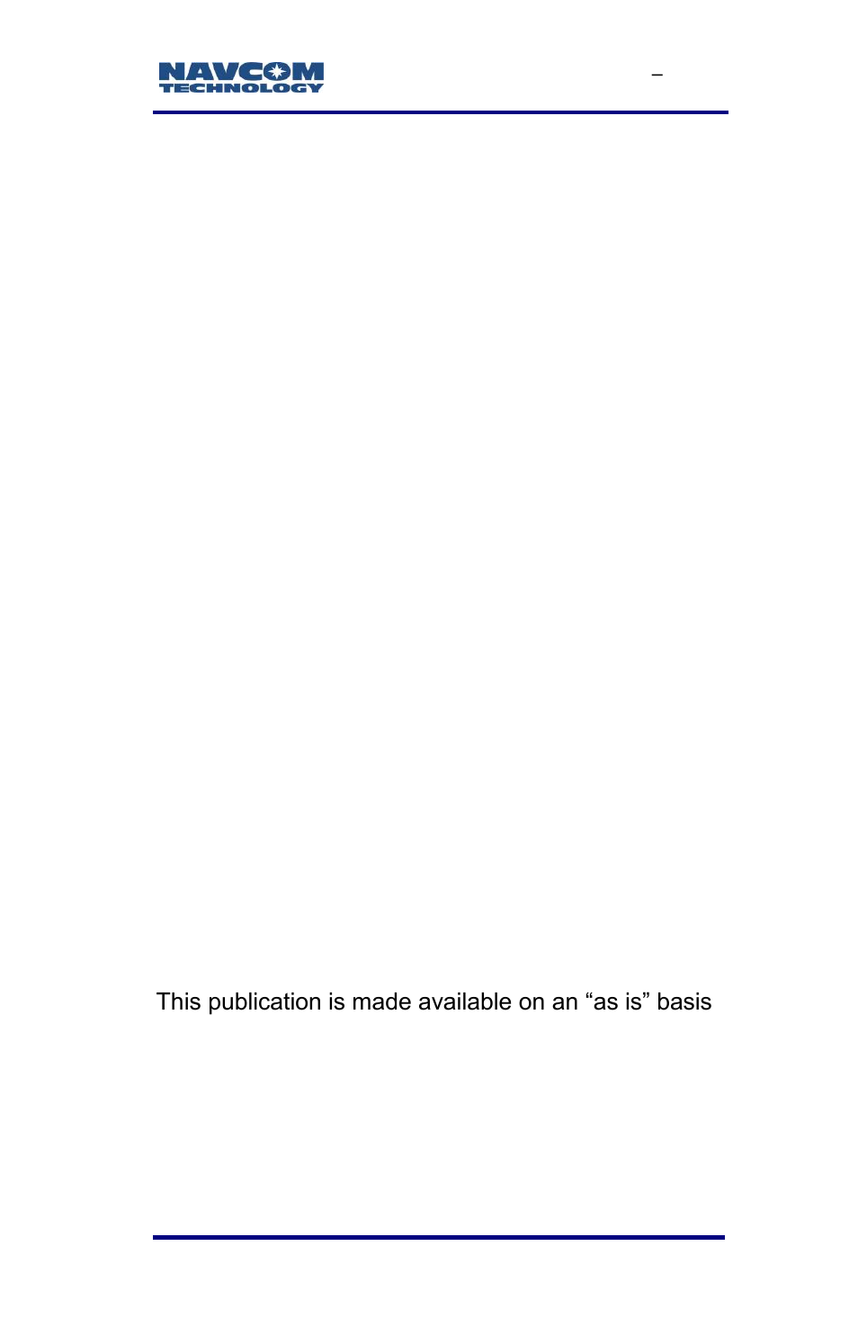 NavCom SF-3040 Rev.F User Manual | Page 13 / 217