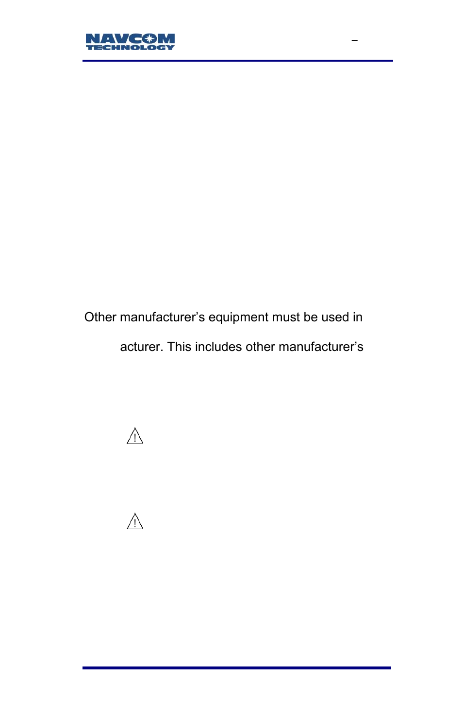 Chapter 8, Safety instructions, Safety first | NavCom SF-3040 Rev.F User Manual | Page 133 / 217