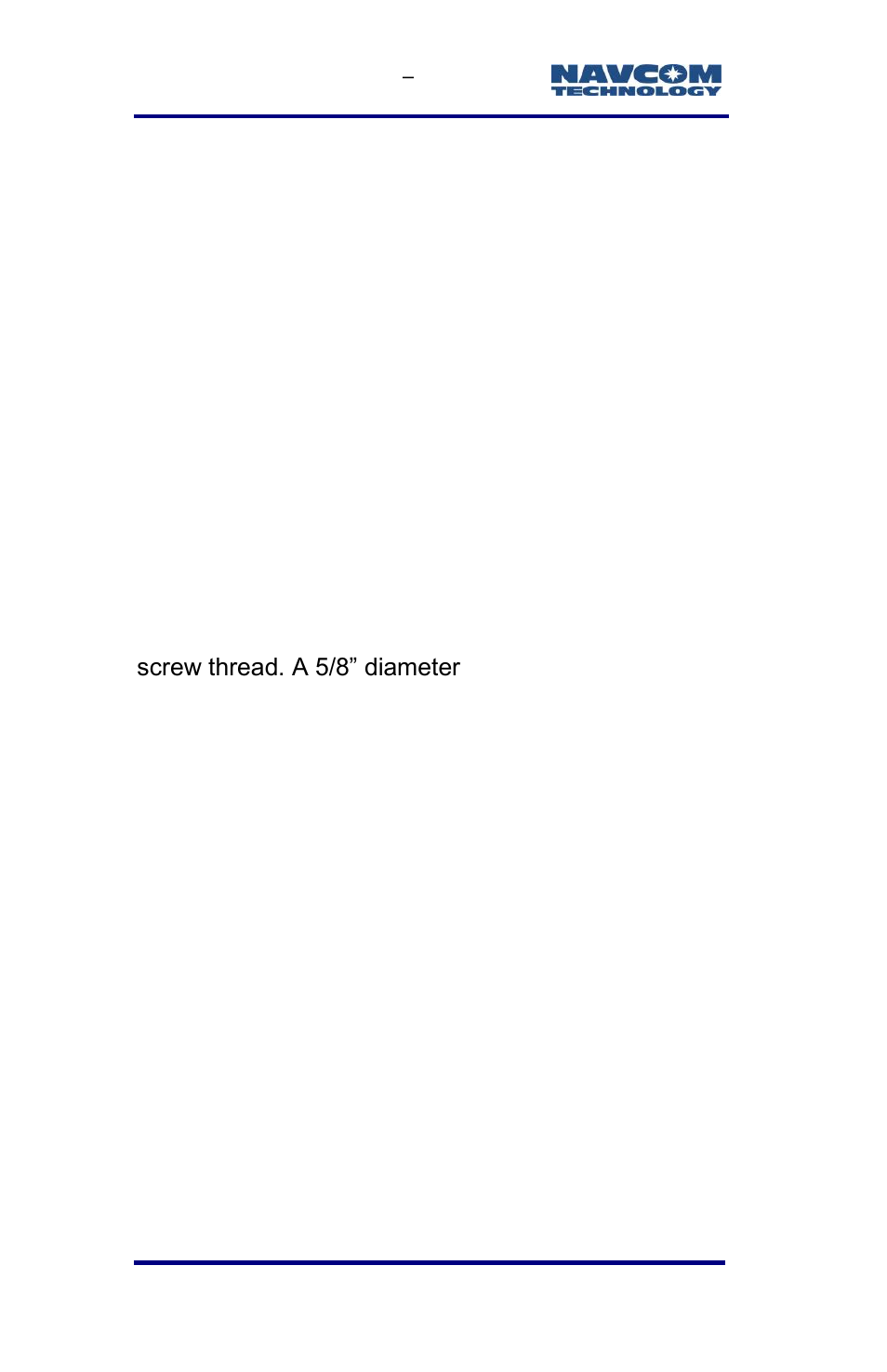 NavCom SF-3040 Rev.F User Manual | Page 204 / 217