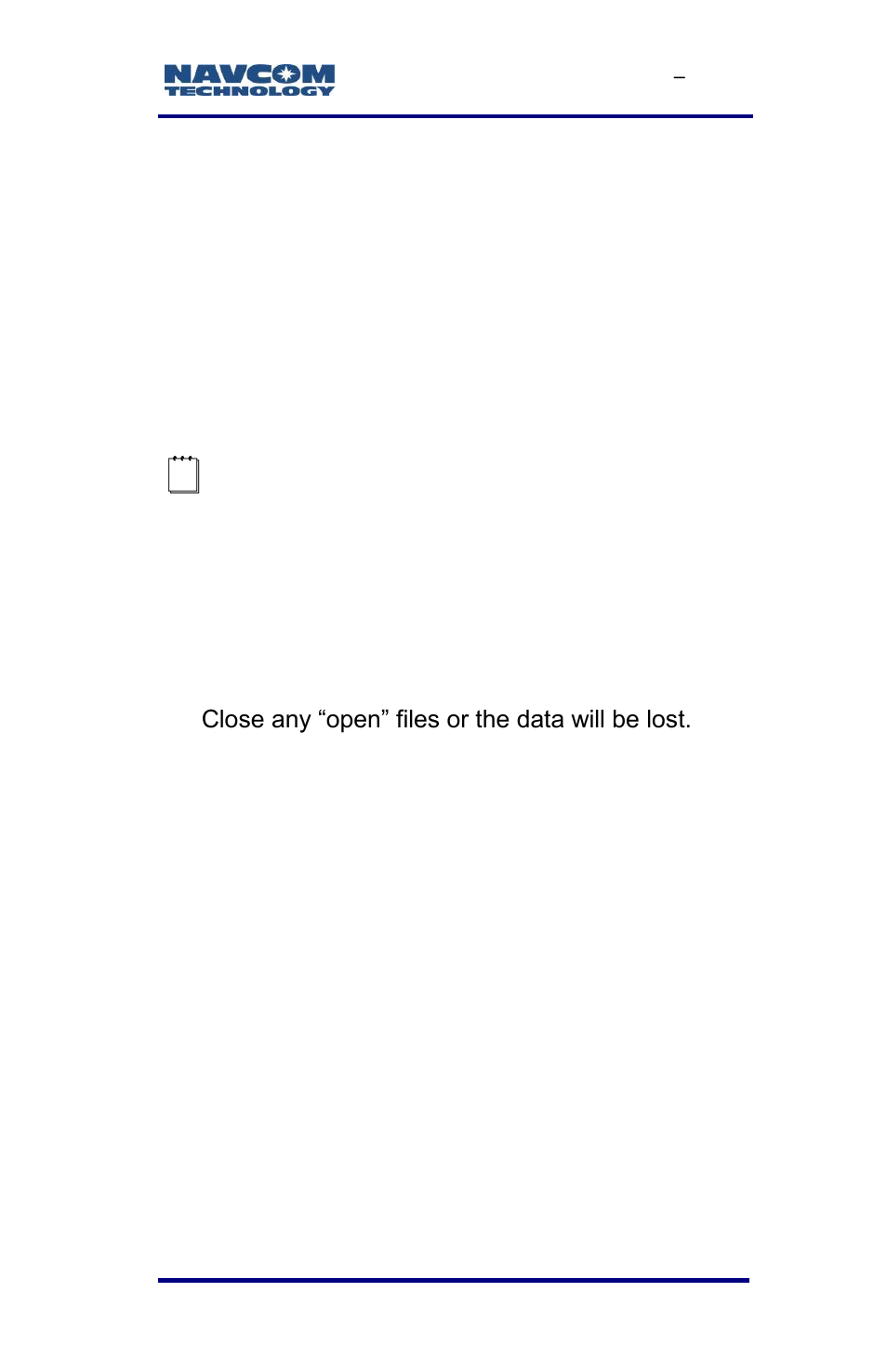 NavCom SF-3040 Rev.F User Manual | Page 87 / 217