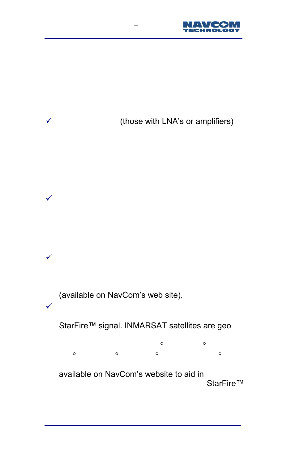 NavCom SF-3040 Rev.F User Manual | Page 96 / 217