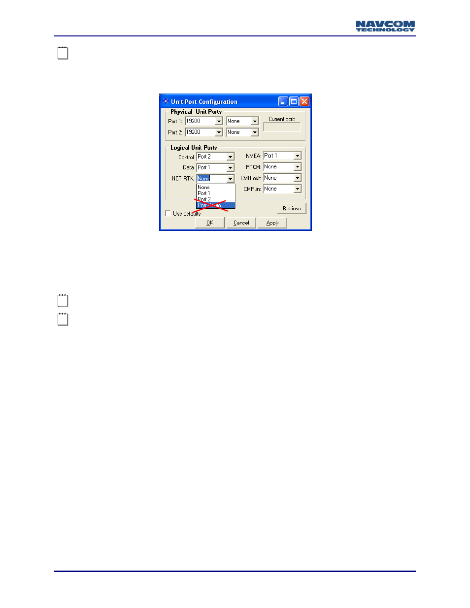 Communication port connectivity | NavCom LAND-PAK Rev.N User Manual | Page 22 / 194