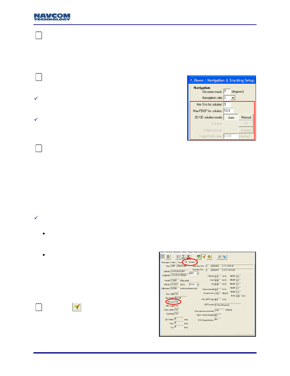 Figure 19: b1 – solution, 3d nav field | NavCom StarUtil Rev.G User Manual | Page 33 / 134