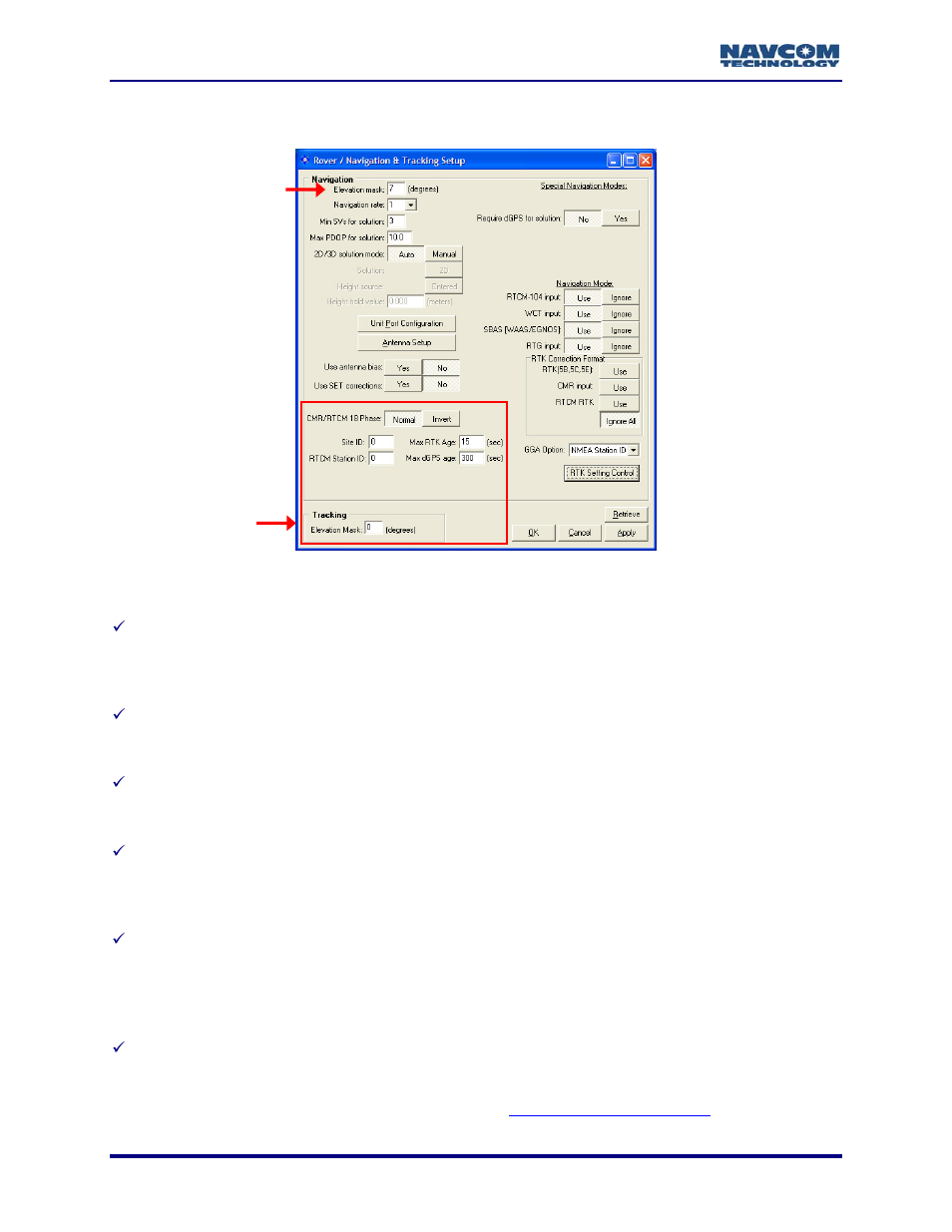 Tracking, Figure 23) | NavCom StarUtil Rev.G User Manual | Page 36 / 134