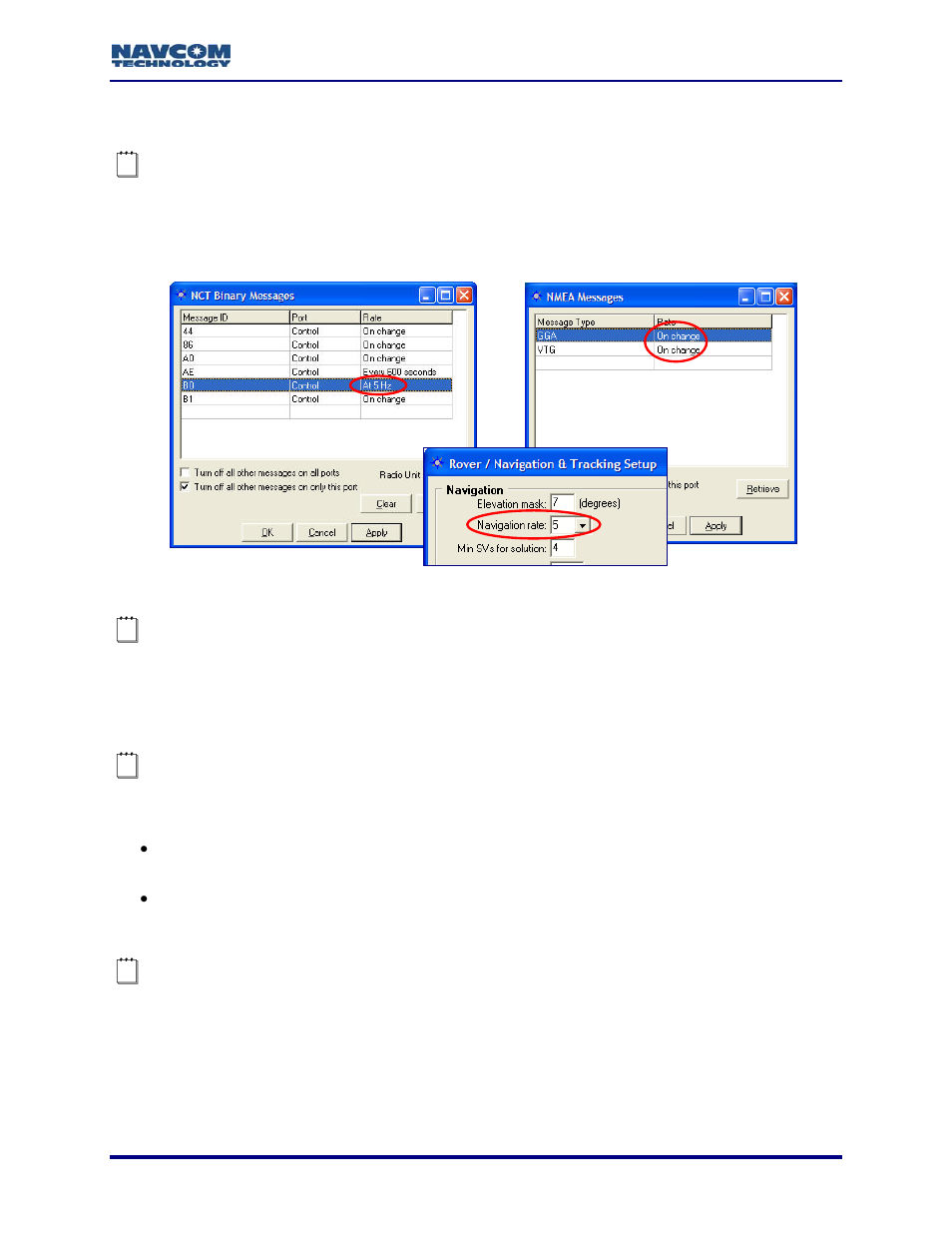 Figure 42: navigation rate | NavCom StarUtil Rev.G User Manual | Page 51 / 134
