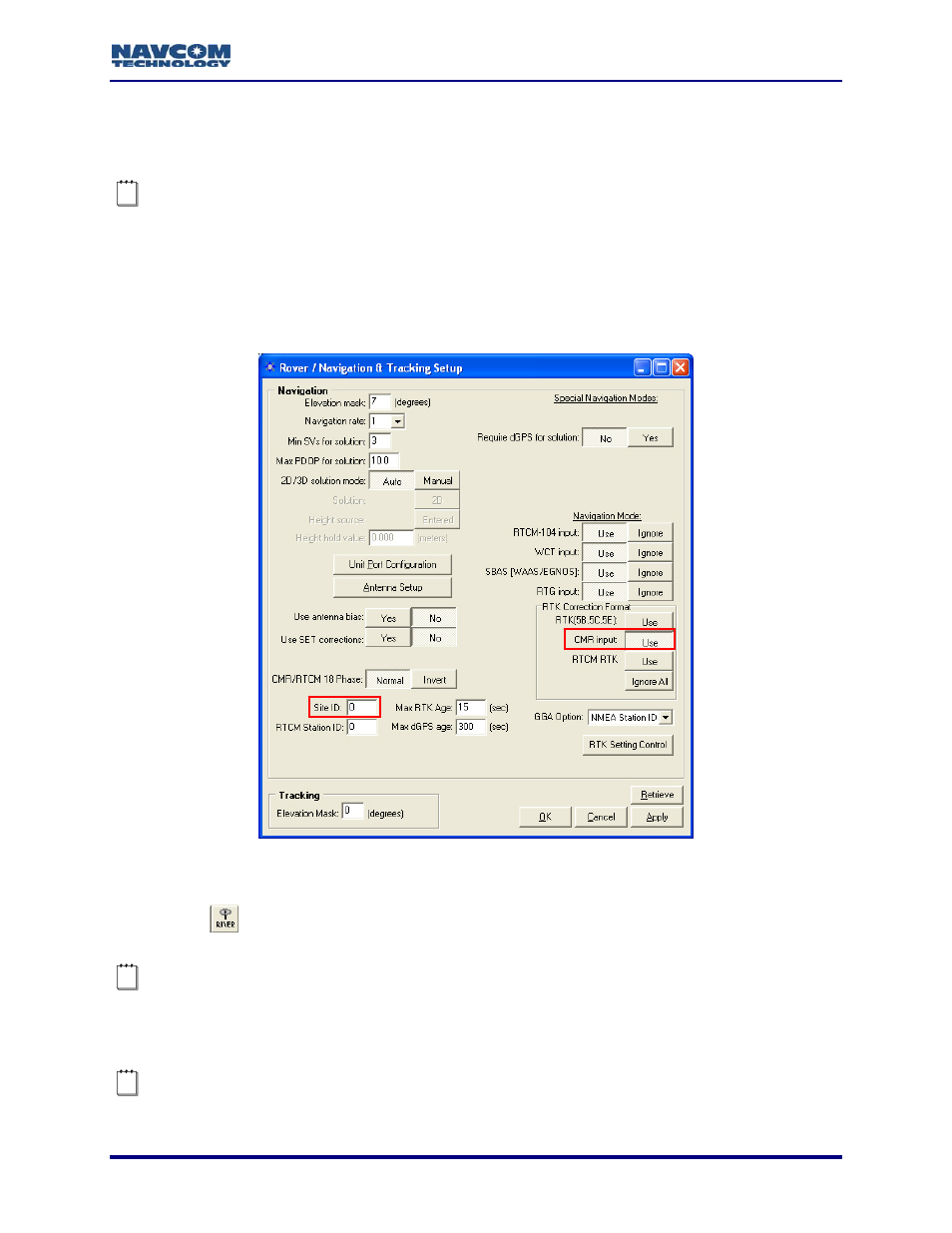 Rover cmr configuration, Figure 63: rover cmr configuration | NavCom StarUtil Rev.G User Manual | Page 67 / 134