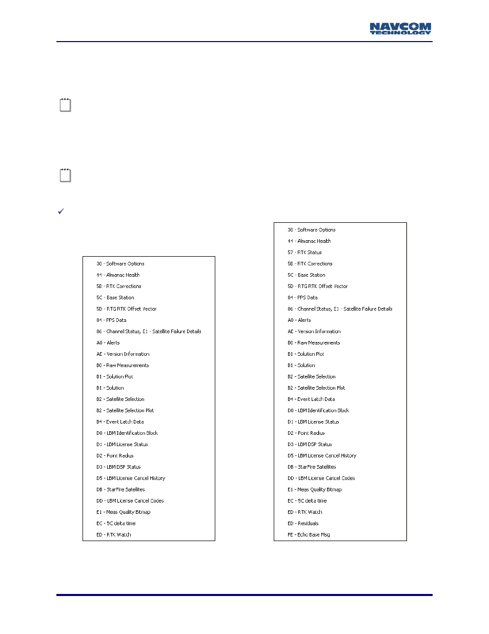 View nct binary message output data, Figure 91: view menu, Figure 91 | NavCom StarUtil Rev.G User Manual | Page 96 / 134