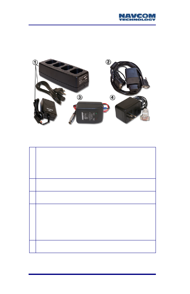 Office supplies inventory, Figure 9: office supplies transit case, Table 6: office supplies transit case parts list | NavCom SF-2040 Rev.C User Manual | Page 46 / 178