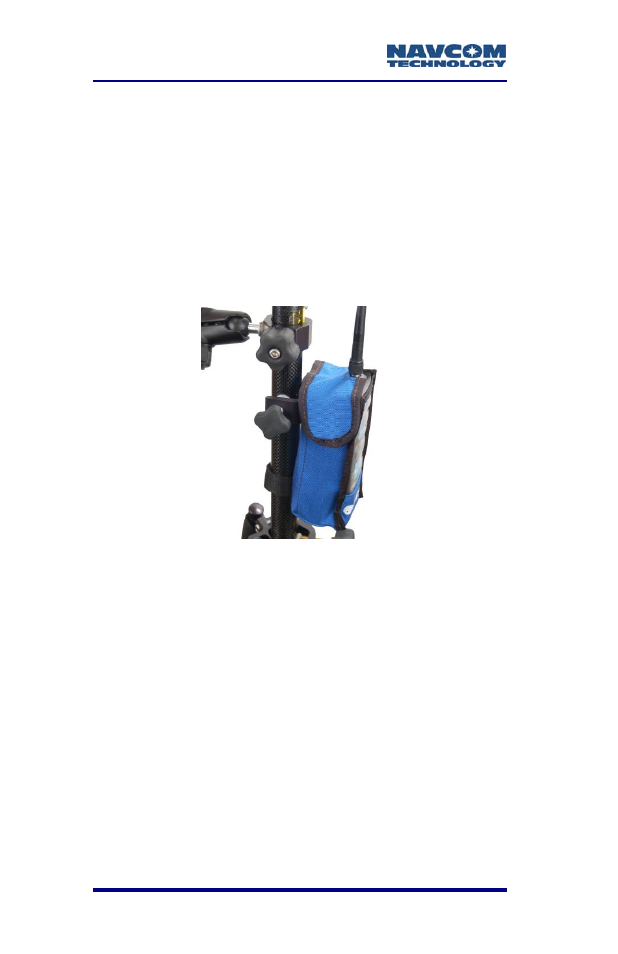 Figure 48: mounting radio modem | NavCom SF-2040 Rev.C User Manual | Page 90 / 178