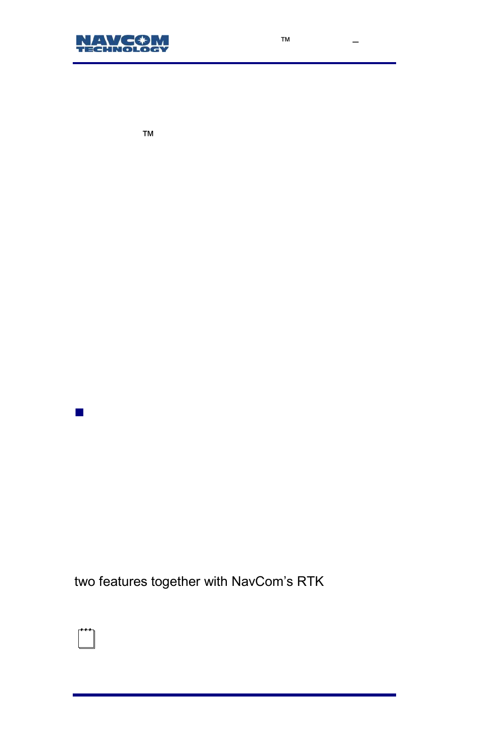 Chapter 1, Introduction, Unique features | NavCom LAND-PAK Rev.E User Manual | Page 22 / 156