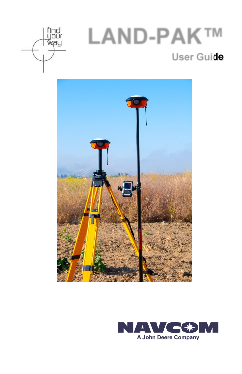 NavCom LAND-PAK Rev.F User Manual | 159 pages